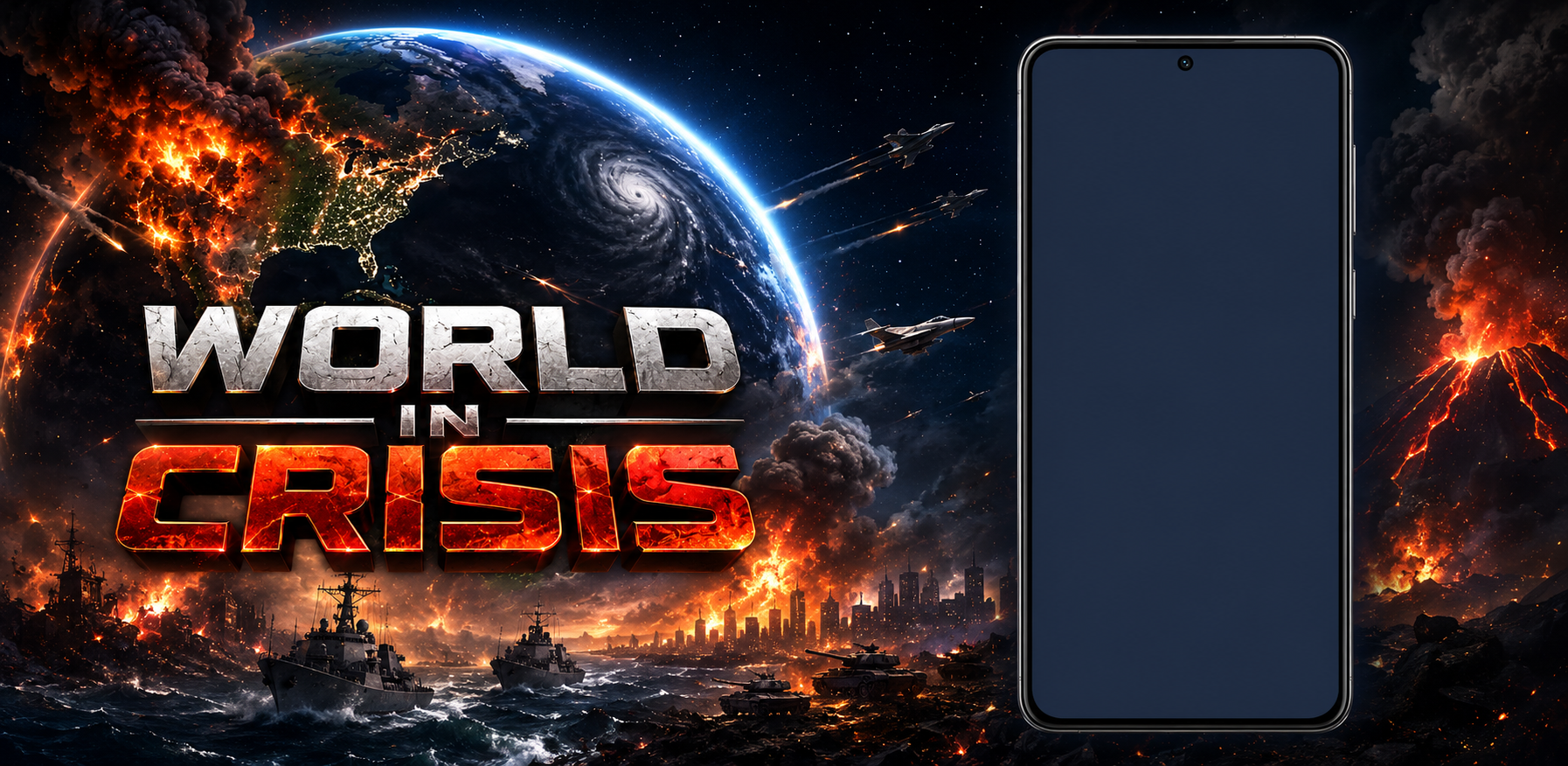 Mobile disaster simulator UI